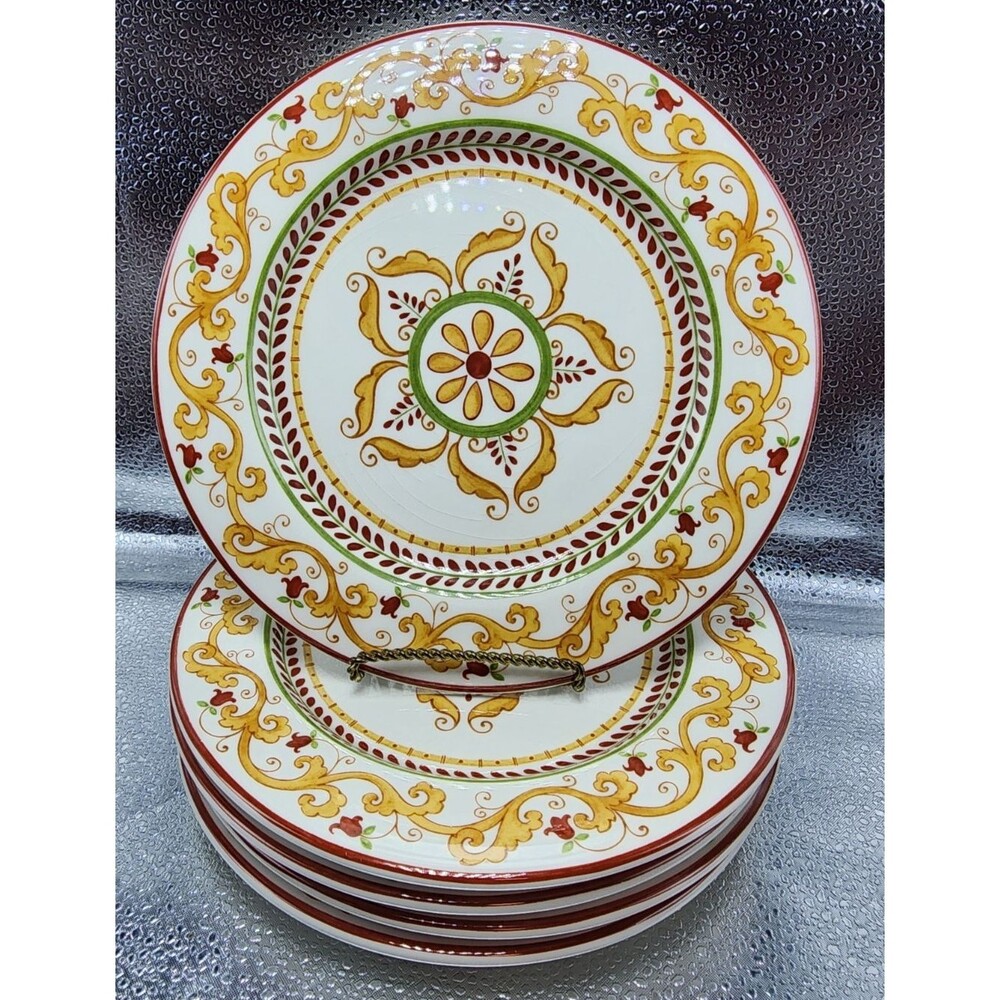 World Market Lisbon Salad/Luncheon Plate Portugal (set of 5) (READ LISTING!!!!)
